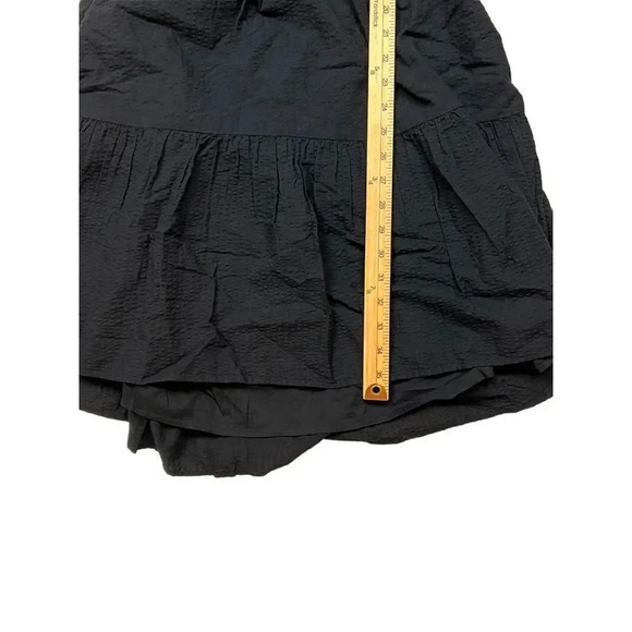 Madewell Seersucker Puff Sleeve Cutout Mini Dress Sz Xl New - Picture 8 of 16